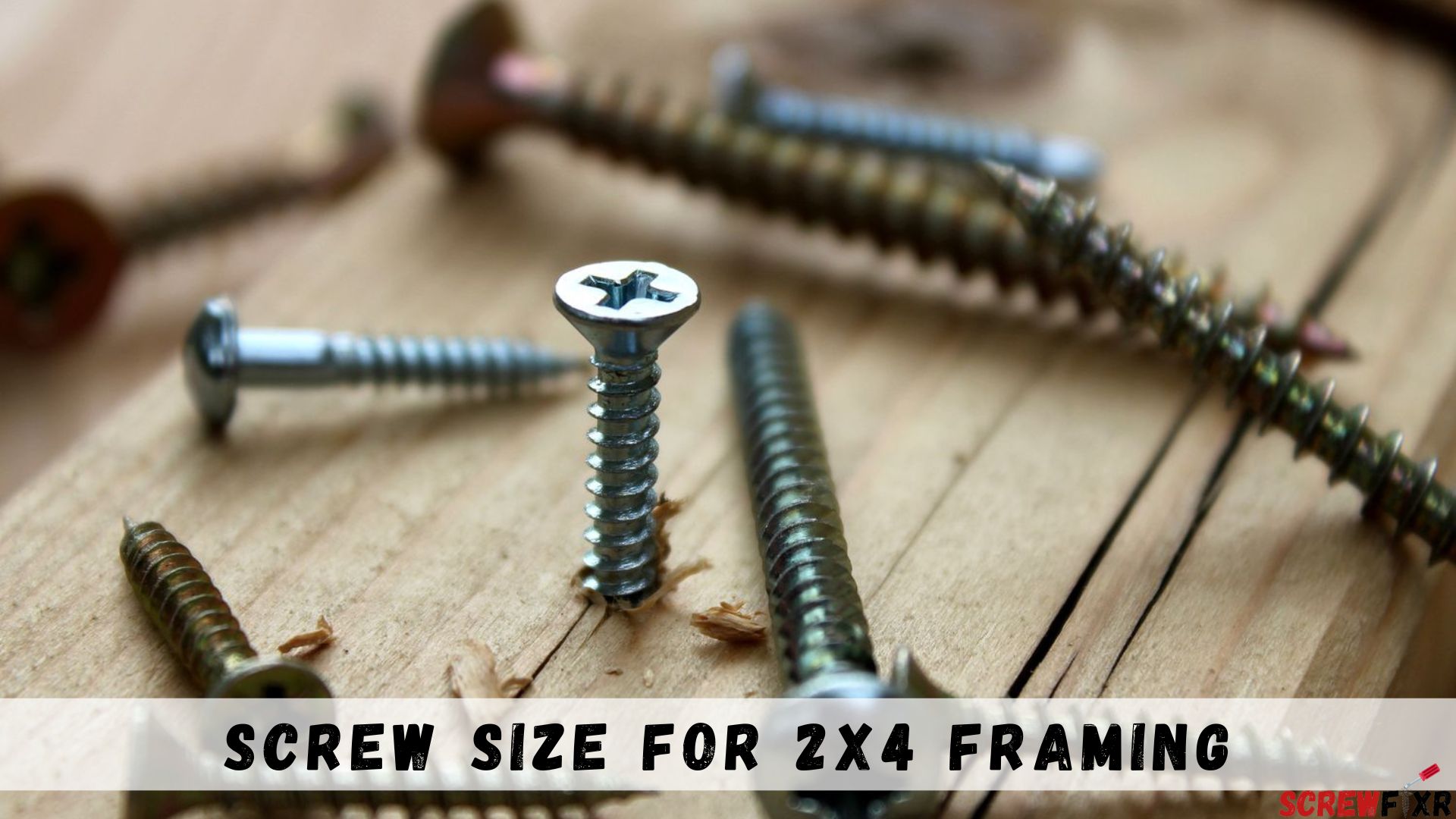 Screw Size For 2x4 Framing
