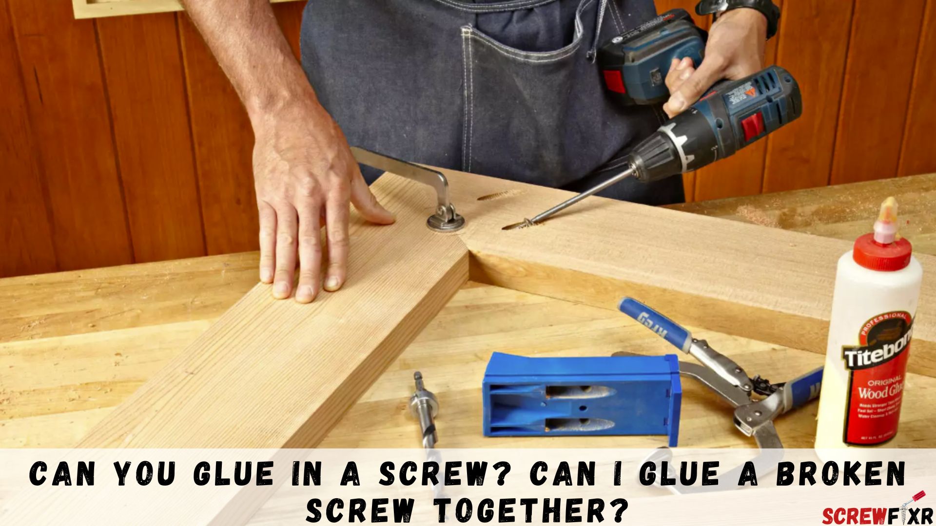 Can You Glue In A Screw